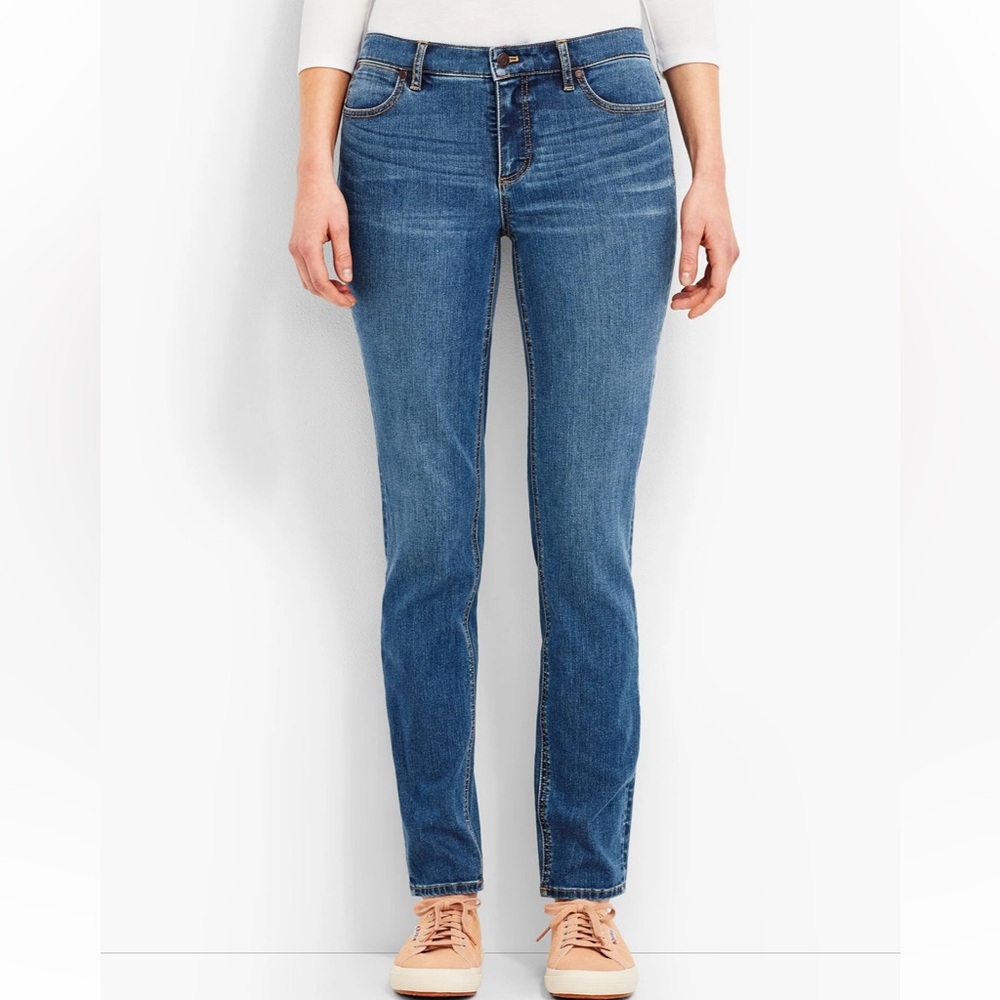 Talbots Flawless Five Pocket Girlfriend Ankle Jeans